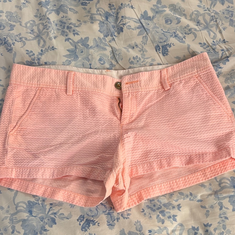 Lilly Pulitzer Light Pink High Waist Shorts